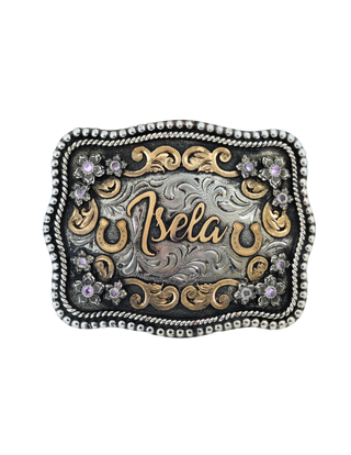 "Silver Spur" Belt Buckle