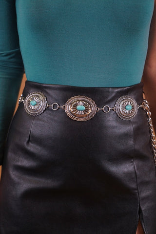 “Blaze” Concho Belt